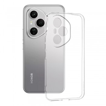 Techsuit silikonové pouzdro Honor 400 Pro průhledné