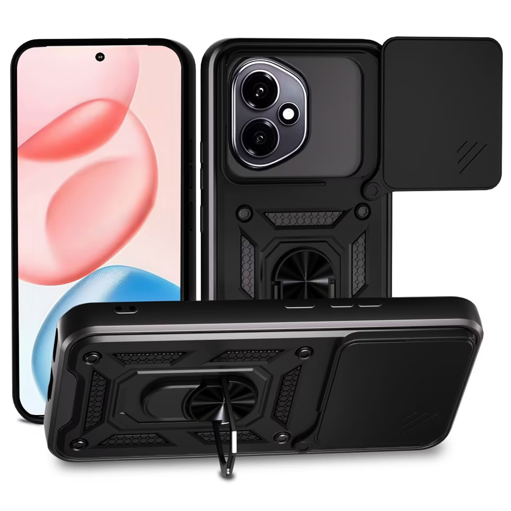 Levně Pouzdro Techsuit CamShield Series Honor 400 černé