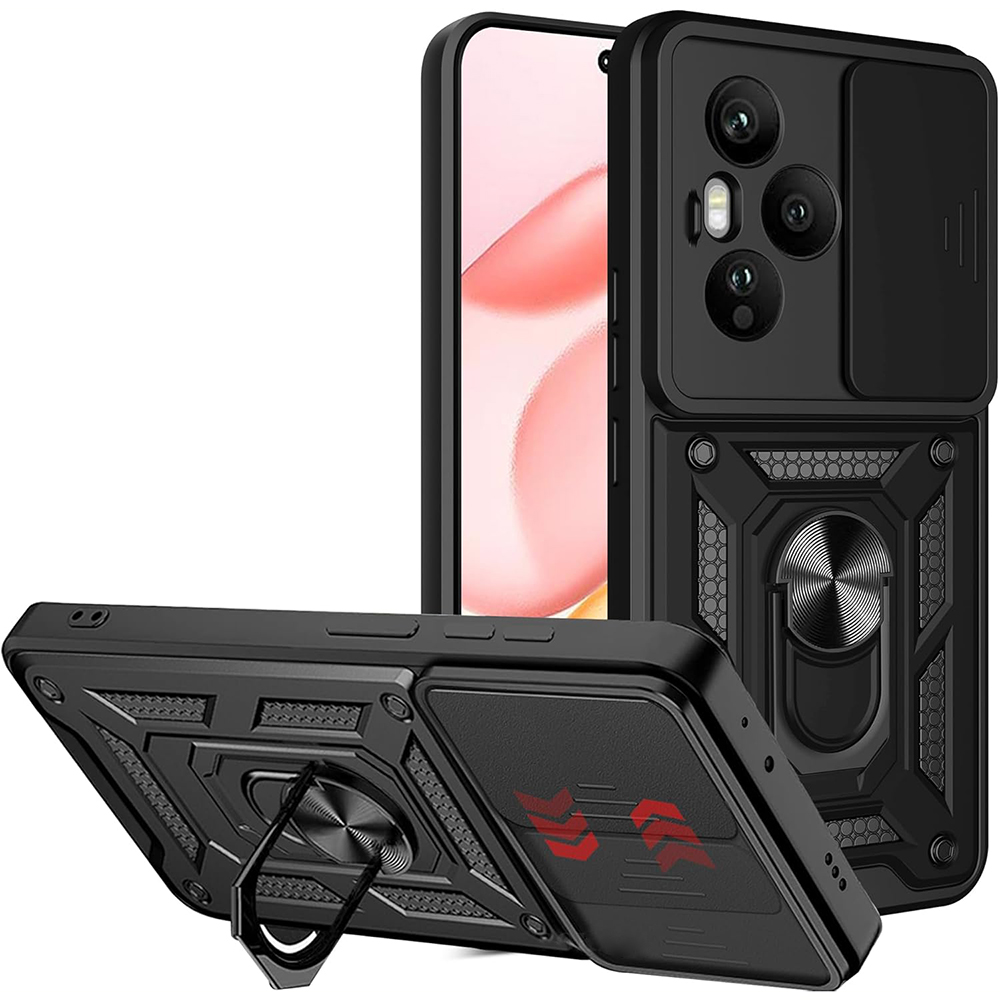 Levně Pouzdro Techsuit CamShield Series Honor 400 Pro černé