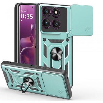 Pouzdro Techsuit CamShield Series pro Motorola Edge 60 Pro zelené