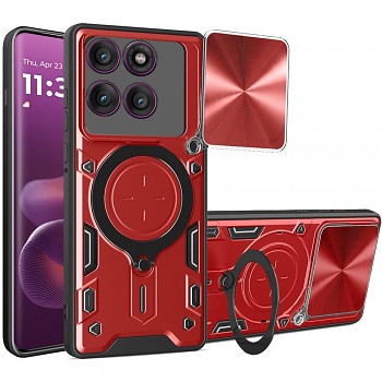 Pouzdro Techsuit CamGuard Pro pro Motorola Edge 60 Pro červené