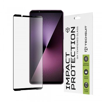 Ochranné sklo Techsuit 111D pro Sony Xperia 1 VII černé