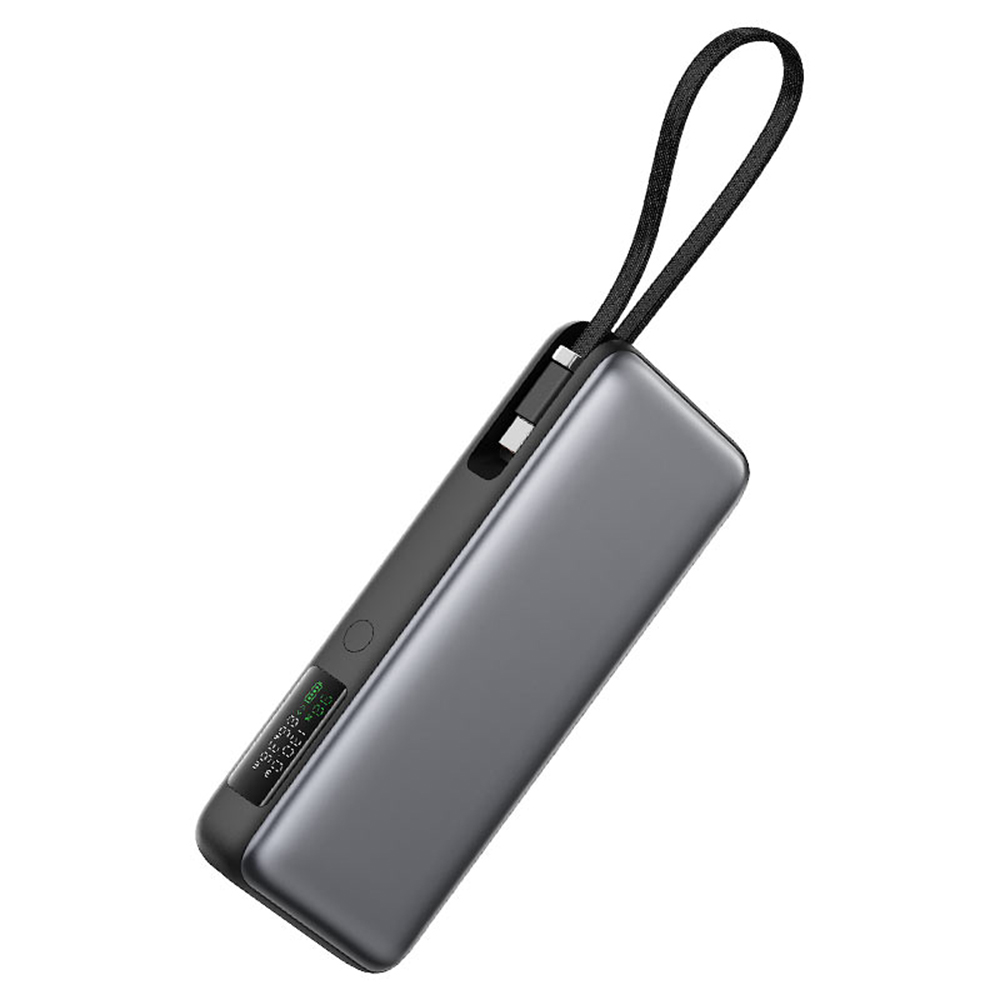 Levně Acefast Power Bank M22-20000 s kabelem Type-C 20000mAh 74Wh PD130W LED displej černá