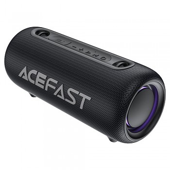 Acefast Wireless Speaker Air K2 Bluetooth 5.3 USB Flash Drive RGB Hands-free Call Vestavěný DSP IPX5 4400mAh černý