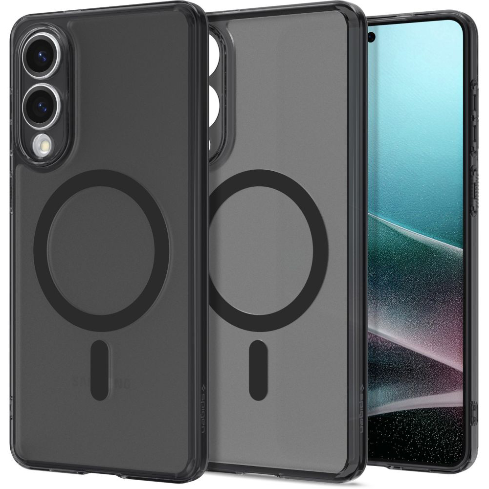 Levně Spigen Ultra Hybrid MagSafe Samsung Galaxy S25 Edge Mrazivě černá