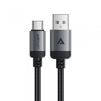 Acefast Data Cable C20-04 USB na Type-C 3A rychlé nabíjení odolný nylon 1.2m černý