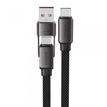 Acefast Data Cable C13-04 rychlonabíjecí Type-C na USB Type-C 1.2m černý