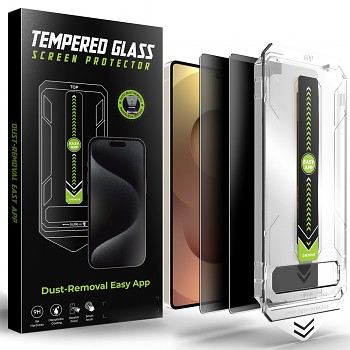 Techsuit TitanGlass CrystalHD (2 ks) Samsung Galaxy S25 Ultra Privacy