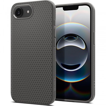 Spigen Liquid Air pro iPhone 16e mramorově šedá