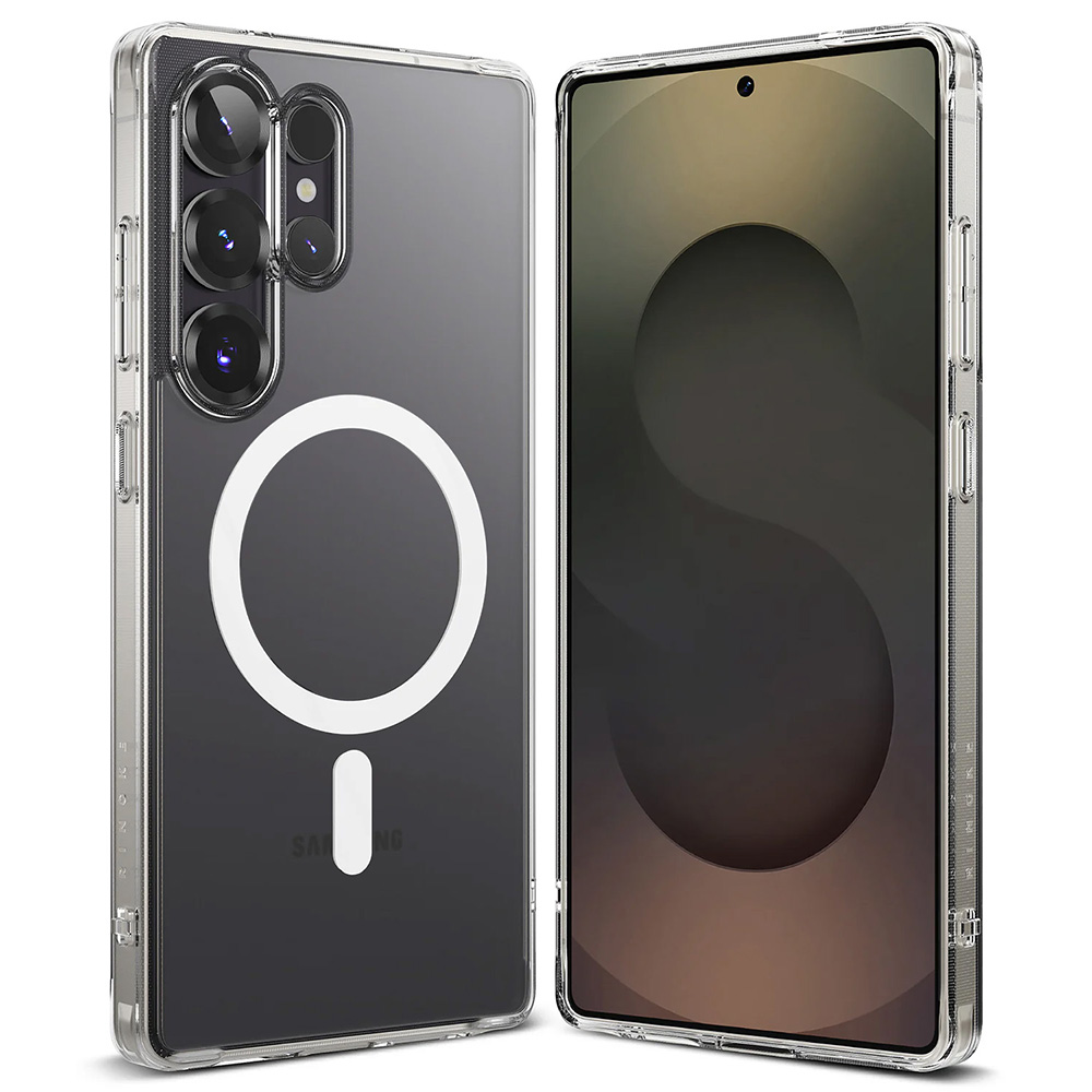 Levně Ringke Fusion MagSafe pro Samsung Galaxy S25 Ultra matně čirý