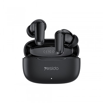 Yesido Wireless Earbuds TWS38 černá Bluetooth 5.4 mikrofon 250mAh