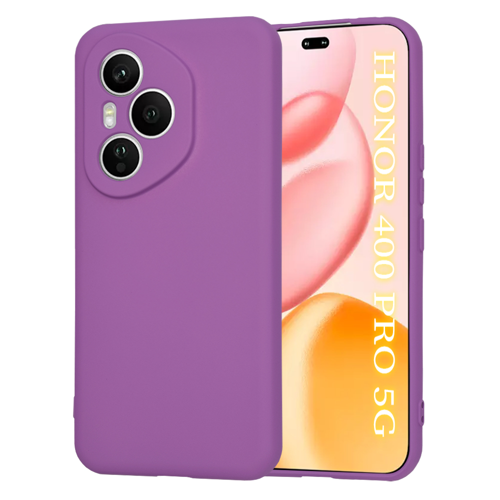Levně Techsuit SoftFlex Honor 400 Pro fialová