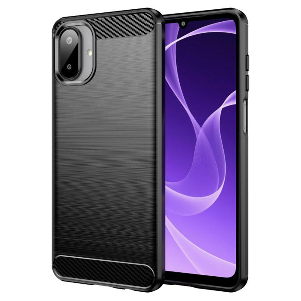 Levně Techsuit Carbon Silicone pro Samsung Galaxy A07 4G černý