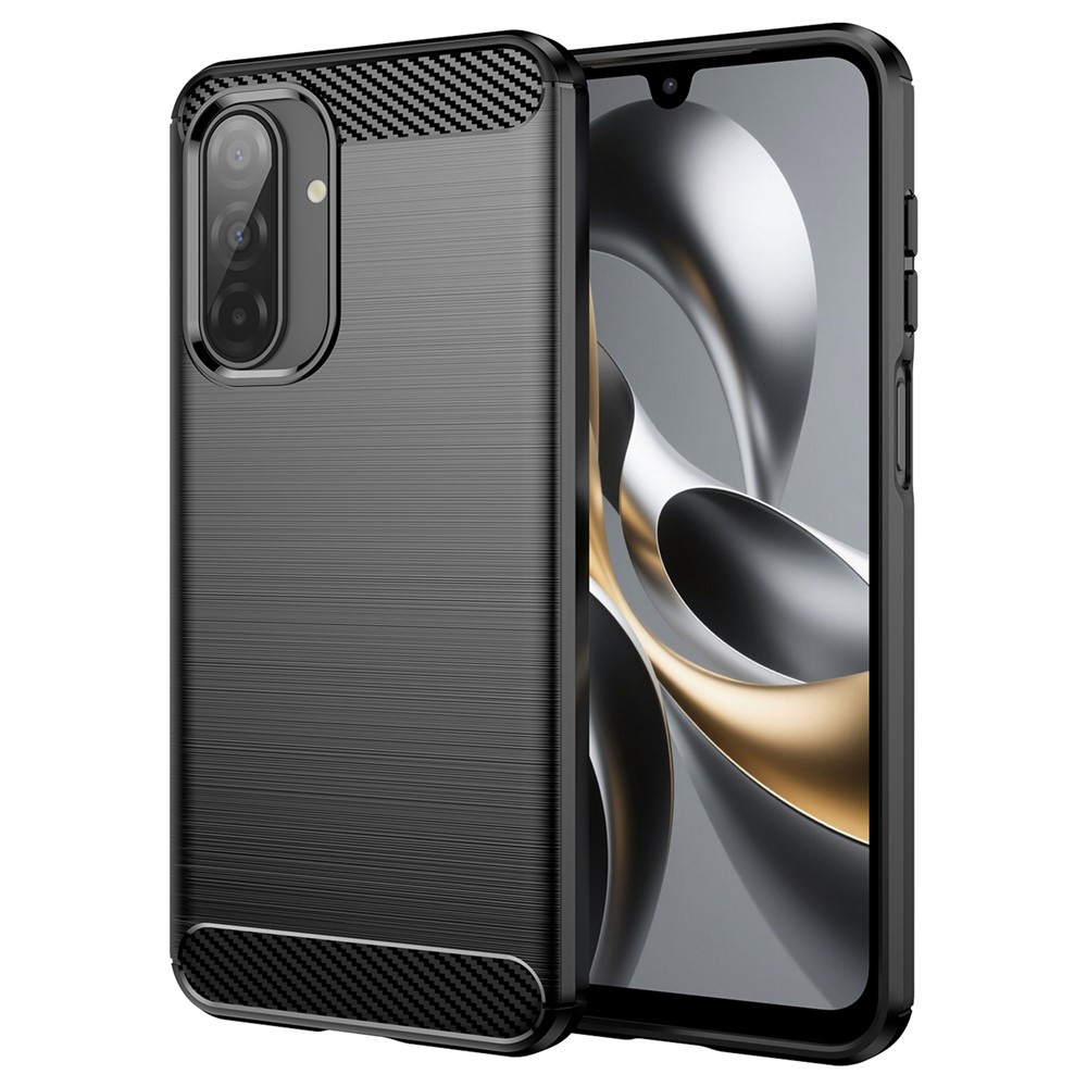 Techsuit Carbon Silicone pro Samsung Galaxy A17 5G A17 4G černý