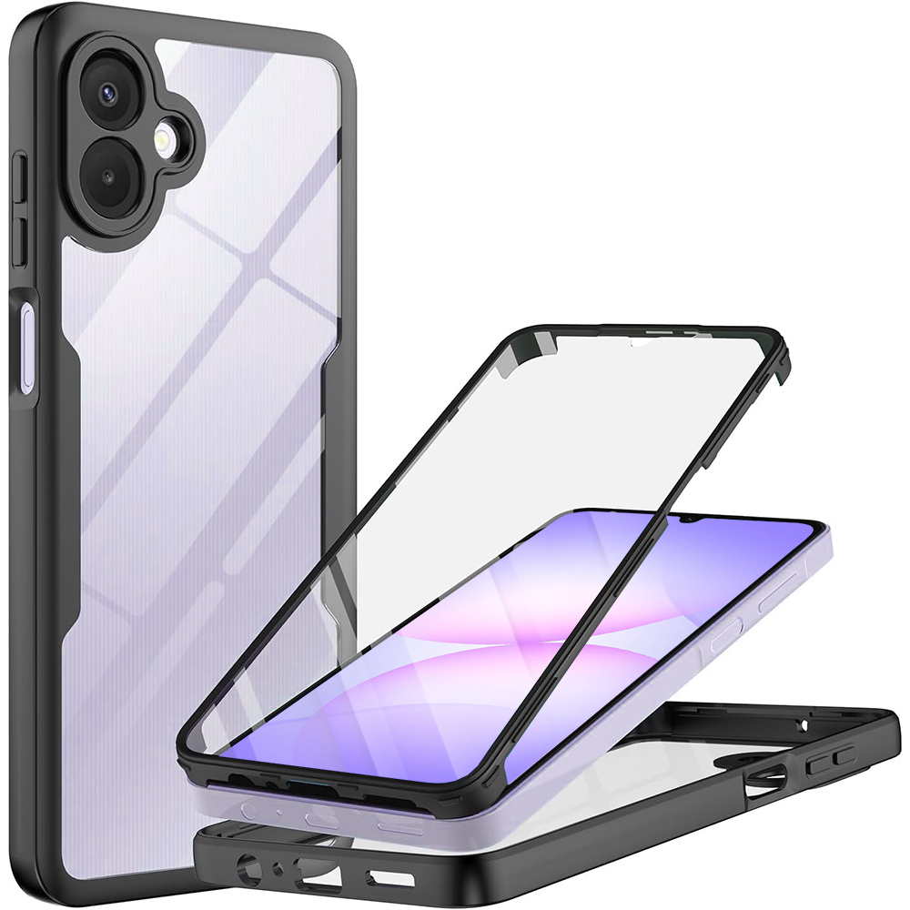 Levně Techsuit ColorVerse 360 Series + Ochranná fólie Samsung Galaxy A07 4G Černá