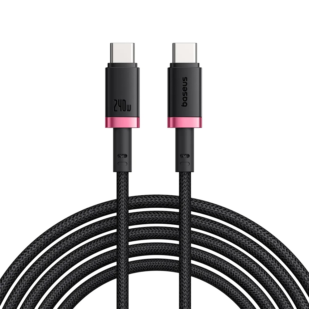 Baseus Data Cable Dura Series pro MacBook Rychlé nabíjení Type-C 1m červená černá