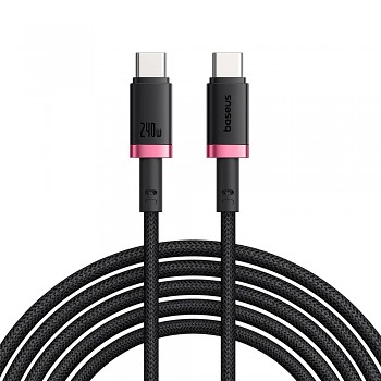 Baseus Data Cable Dura Series pro MacBook Rychlé nabíjení Type-C 1m červená černá