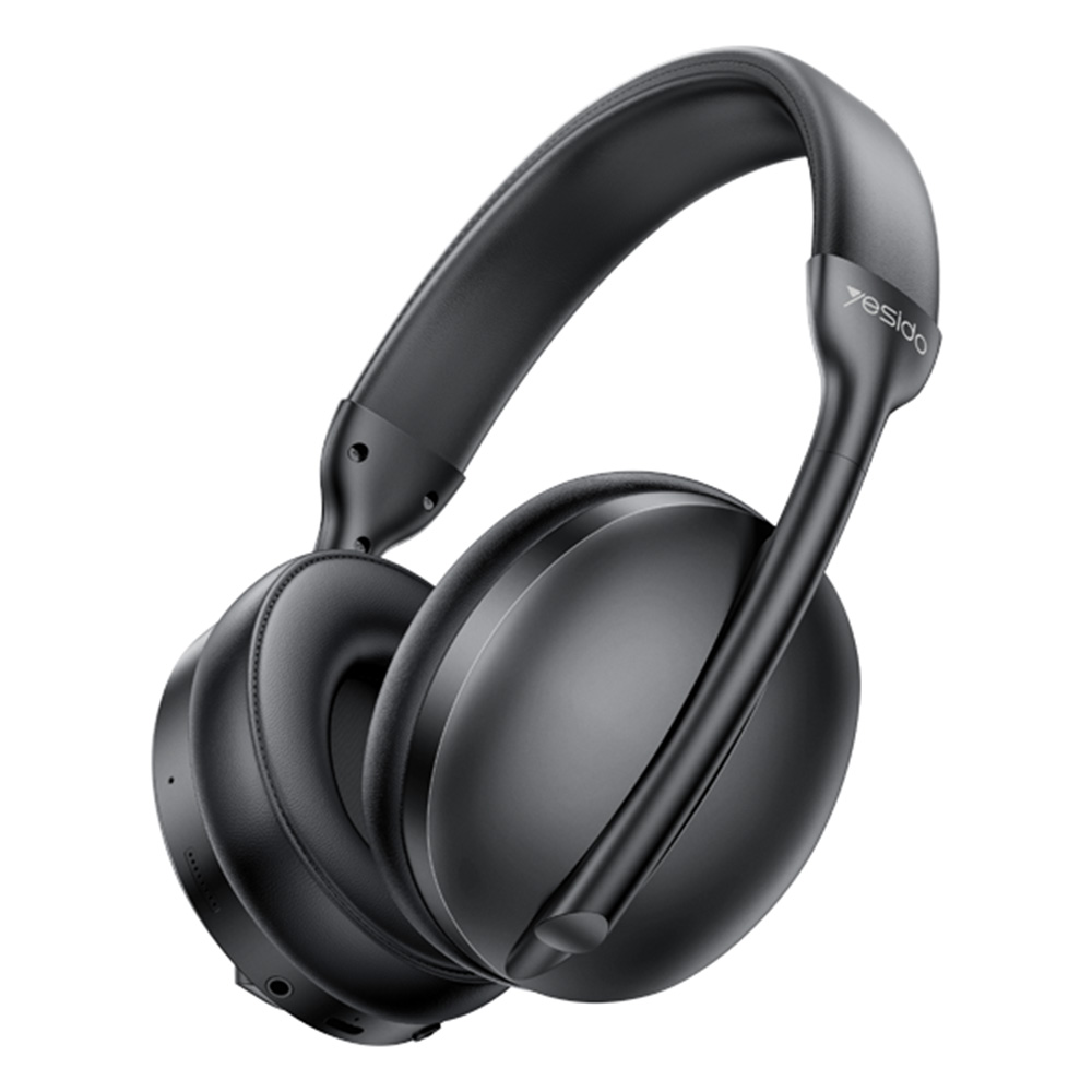 Yesido bezdrátová sluchátka EP08 s Bluetooth V5.3 mikrofonem černá