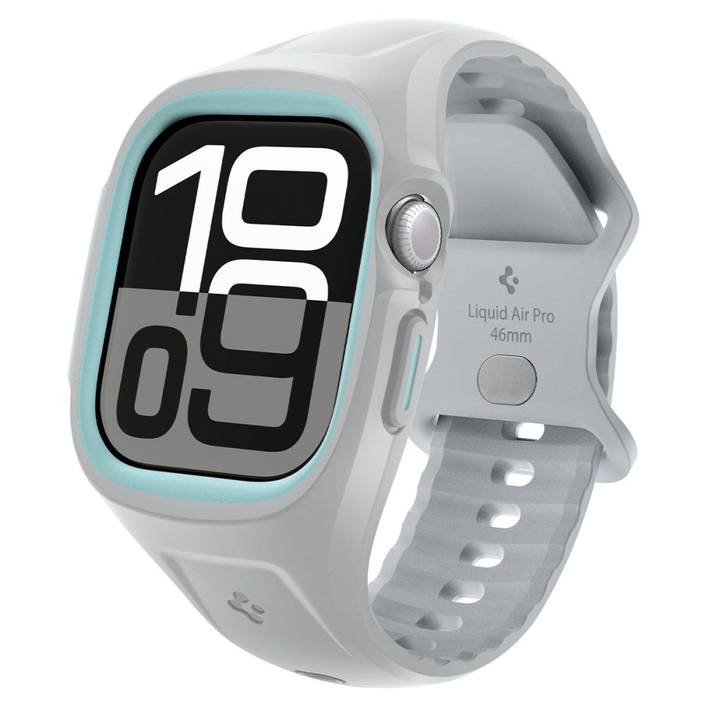 Levně Spigen Liquid Air Pro pro Apple Watch 10 46mm Watch 11 46mm šedá