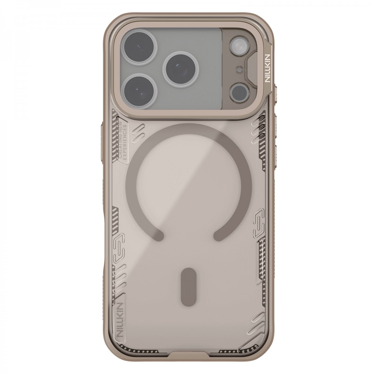 Zadní kryt Nillkin Iceblade Prop Magnetic pro Apple iPhone 17 Pro Dune Brown