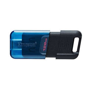 Kingston Memory Stick DT80M USB-C FlashDrive 128GB černá modrá