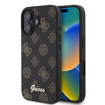Guess Peony Script MagSafe GUHMP16MPGPYSK iPhone 16 Plus černá