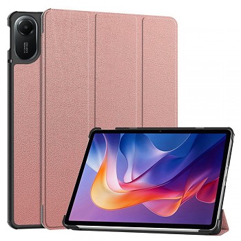Pouzdro Techsuit FoldPro pro Xiaomi Redmi Pad 2 růžově zlaté