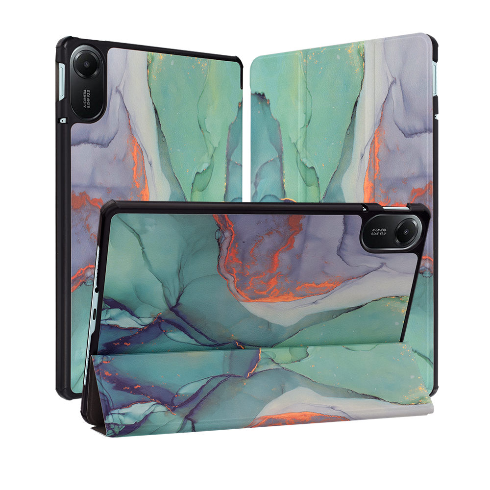 Levně Pouzdro Techsuit FoldPro pro Xiaomi Redmi Pad 2 zelené Time