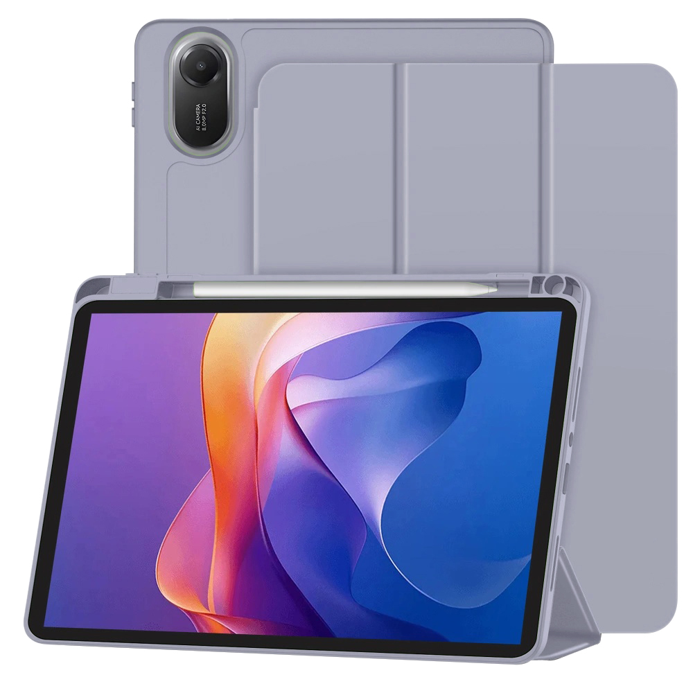 Levně Techsuit Flex Trifold s držákem na tužku pro Xiaomi Redmi Pad 2 fialová