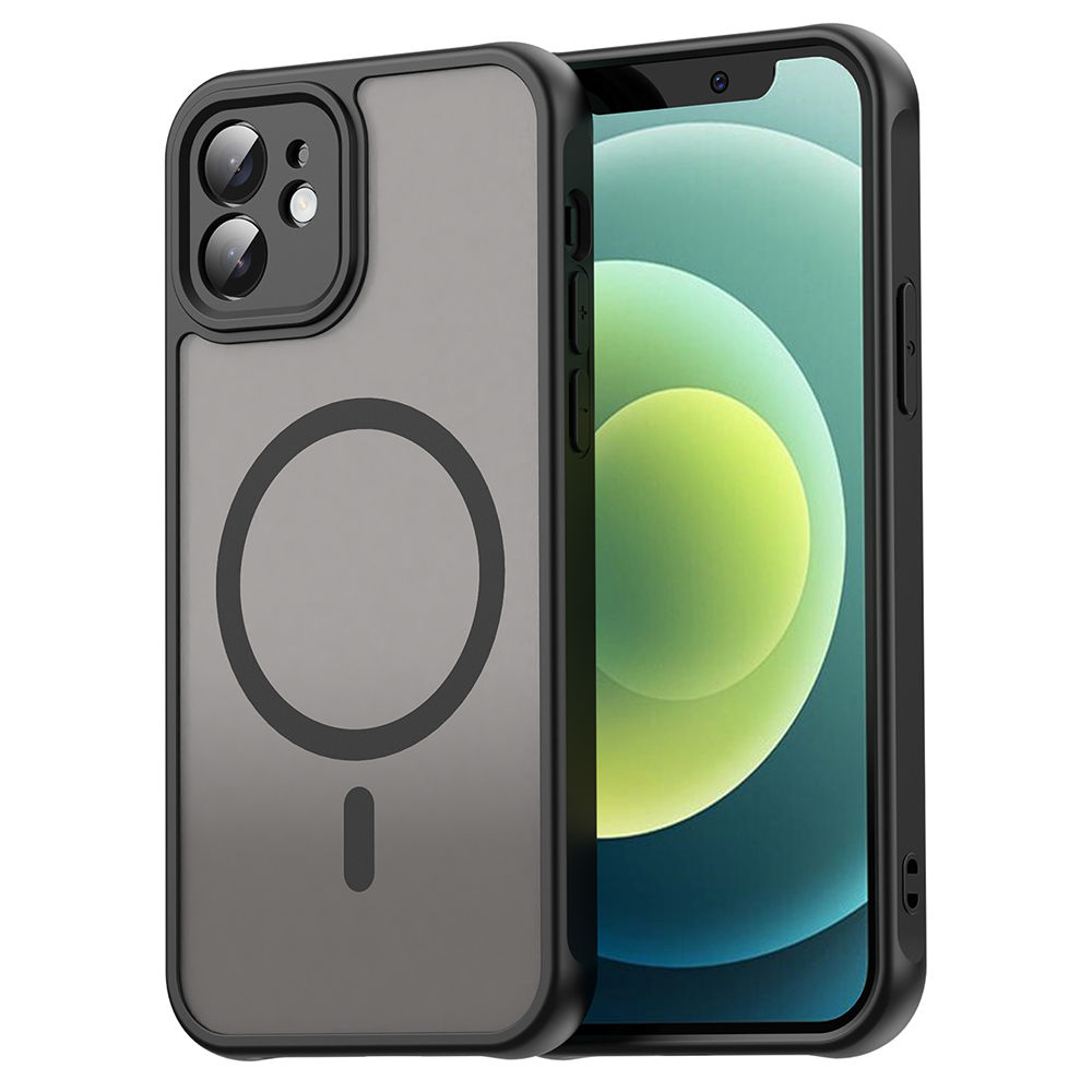 Levně Techsuit HaloFrost II MagSafe pro iPhone 12 černý