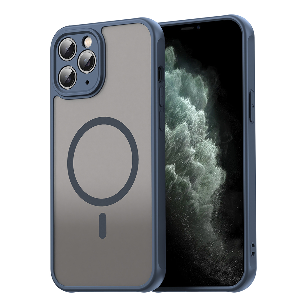 Levně Techsuit HaloFrost II MagSafe pro iPhone 11 Pro Max námořnická modrá