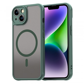 Techsuit HaloFrost II MagSafe pro iPhone 13 zelený