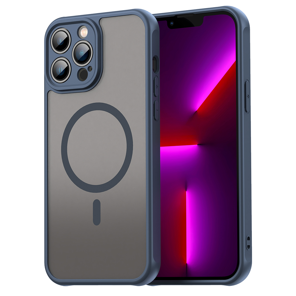 Levně Techsuit HaloFrost II MagSafe pro iPhone 13 Pro námořnická modrá