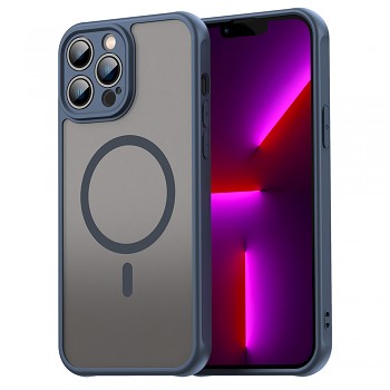 Techsuit HaloFrost II MagSafe pro iPhone 13 Pro Max v námořnické modré