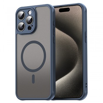 Techsuit HaloFrost II MagSafe pro iPhone 15 Pro námořnická modrá