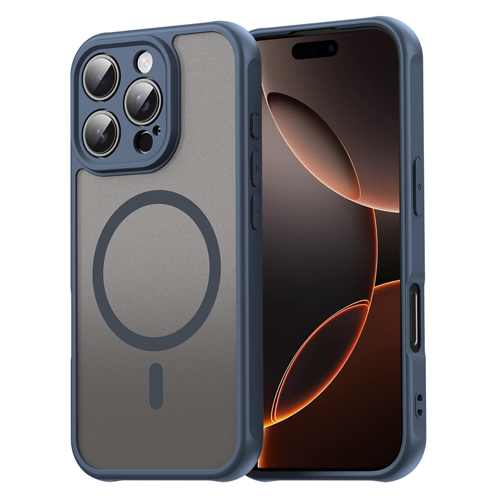 Levně Techsuit HaloFrost II MagSafe pro iPhone 16 Pro v námořnické modré