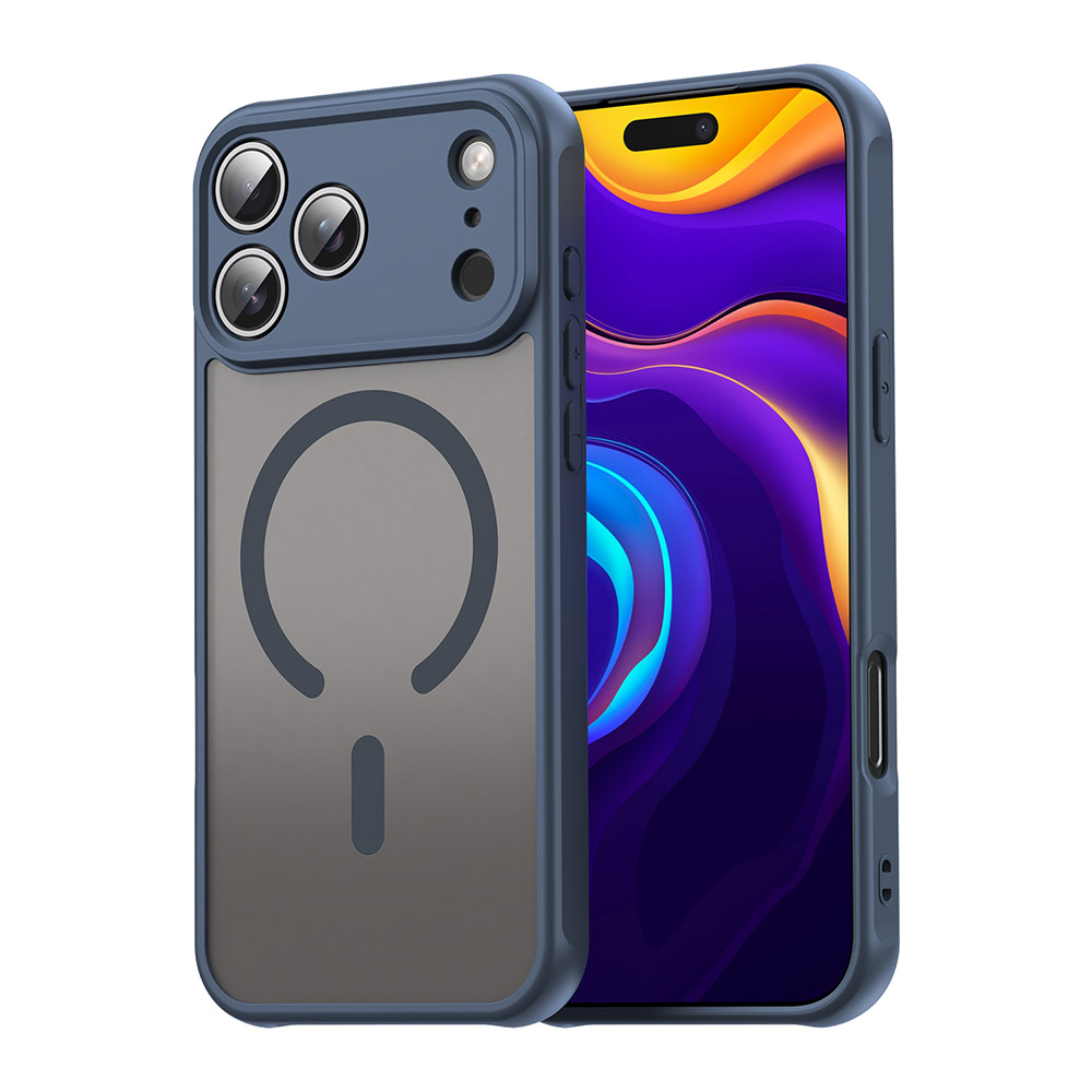 Levně Techsuit HaloFrost II MagSafe pro iPhone 17 Pro Max námořnická modrá