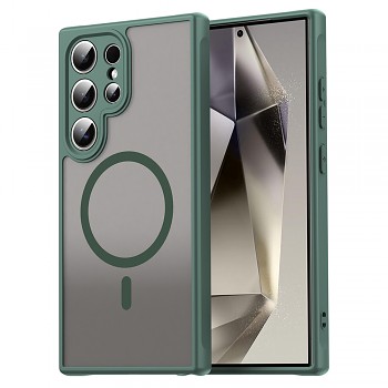 Techsuit HaloFrost II MagSafe pro Samsung Galaxy S24 Ultra zelená