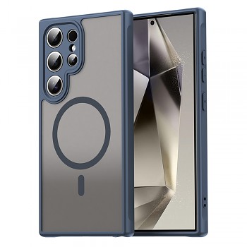 Techsuit HaloFrost II MagSafe pro Samsung Galaxy S24 Ultra tmavě modrá