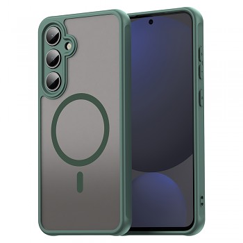 Techsuit HaloFrost II MagSafe pro Samsung Galaxy S24 FE zelená