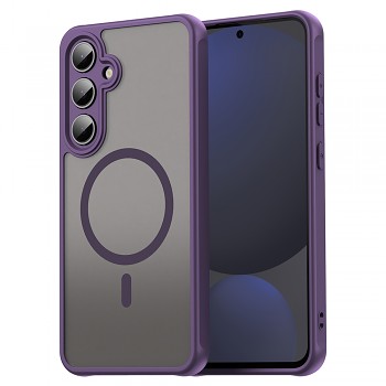 Techsuit HaloFrost II MagSafe pro Samsung Galaxy S24 FE fialová