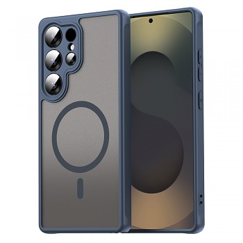 Techsuit HaloFrost II MagSafe pro Samsung Galaxy S25 Ultra námořnická modrá