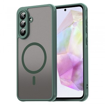 Techsuit HaloFrost II MagSafe pro Samsung Galaxy A36 5G zelená