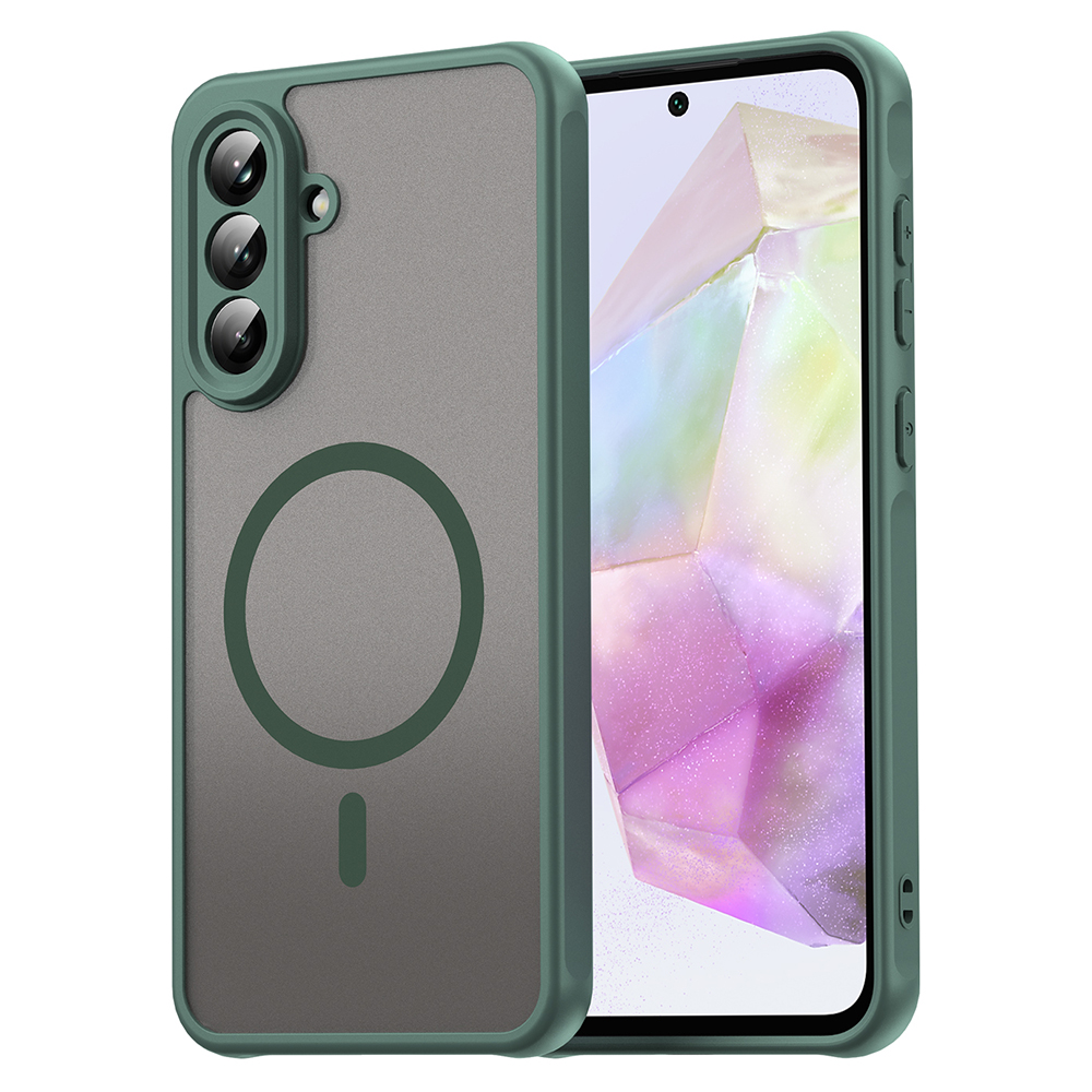 Levně Techsuit HaloFrost II MagSafe pro Samsung Galaxy A56 5G zelená
