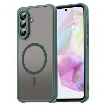 Techsuit HaloFrost II MagSafe pro Samsung Galaxy A56 5G zelená
