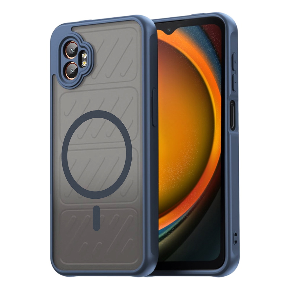 Levně Techsuit HaloFrost II MagSafe pro Samsung Galaxy Xcover7 Pro námořnická modrá