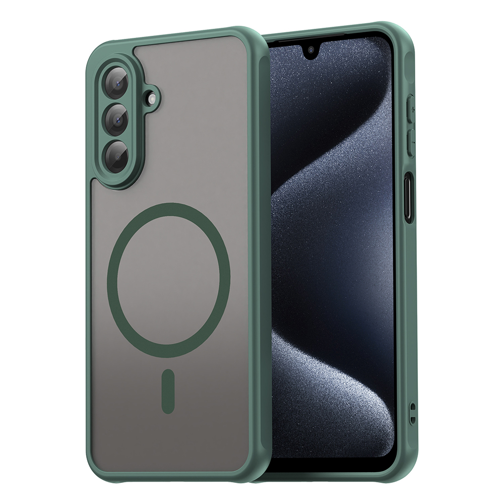 Levně Techsuit HaloFrost II MagSafe pro Samsung Galaxy A17 5G A17 4G zelená