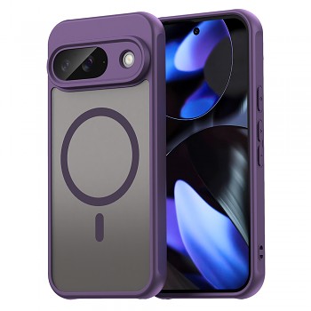 Techsuit HaloFrost II MagSafe pro Google Pixel 9 fialová