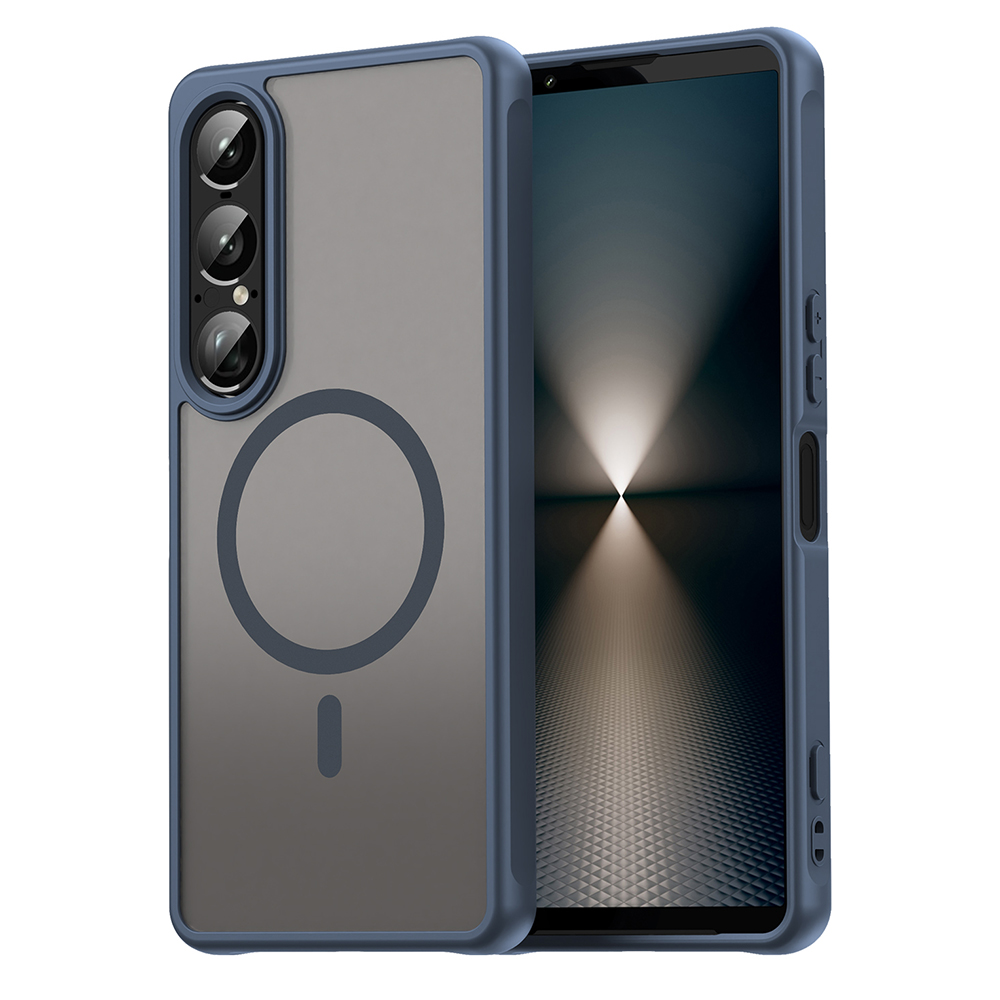 Levně Techsuit HaloFrost II MagSafe pro Sony Xperia 1 VII tmavě modrá