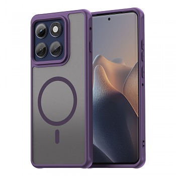 Techsuit HaloFrost II MagSafe pro Motorola Edge 60 Pro fialová